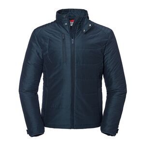 Russell Mens Cross Padded Jacket / French Navy